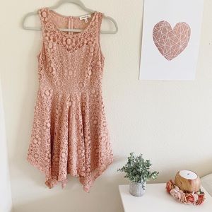 Lace with Sweetheart Slip Dress
